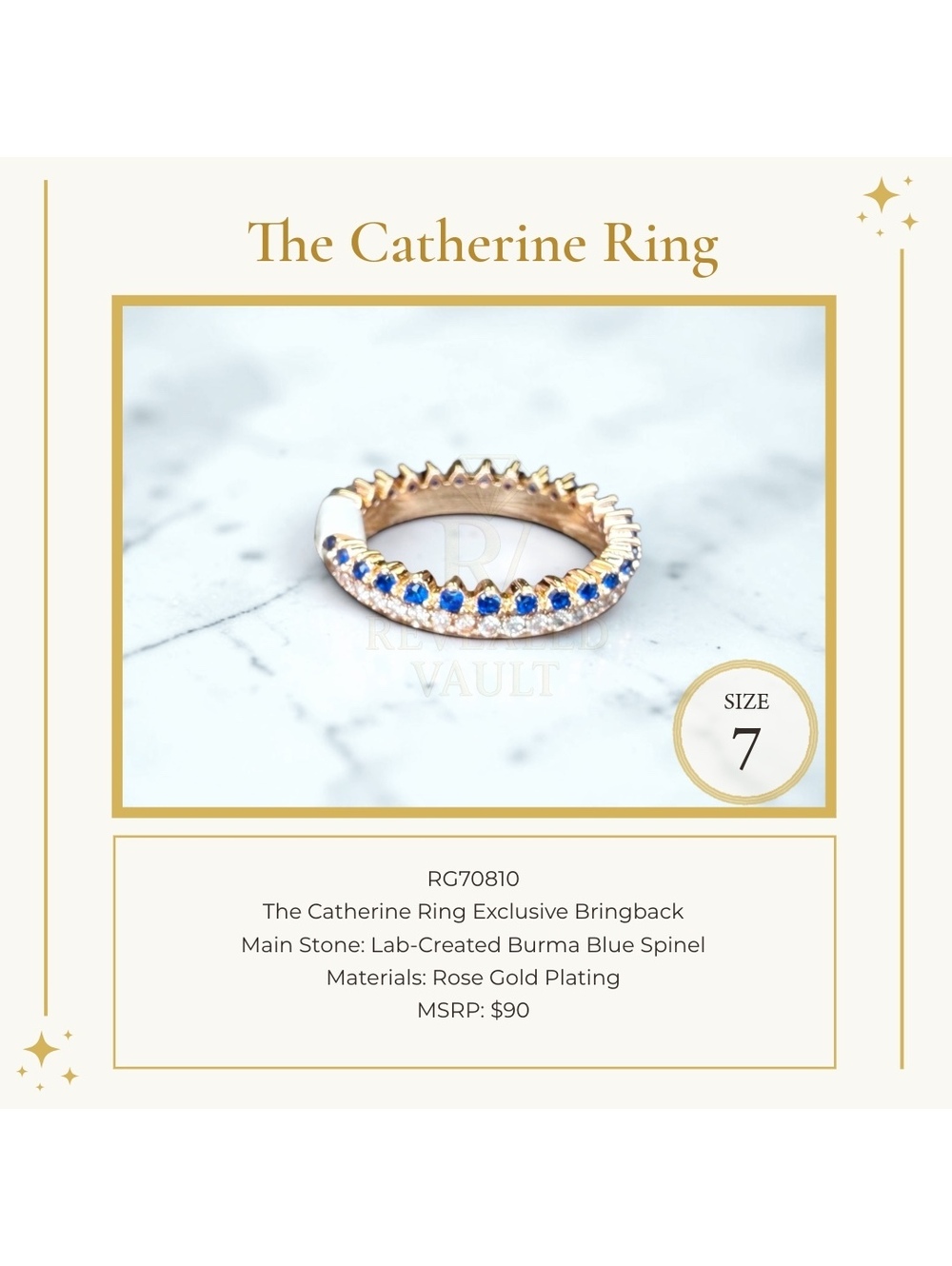 The Cathering Ring - Size 7 - OG
